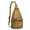 Camel-10, variant on Elephant Sling Backpack - Bohemian Tribal Design Shoulder Bag, Anti-Theft Compact Pack for Daily Commute & Travel