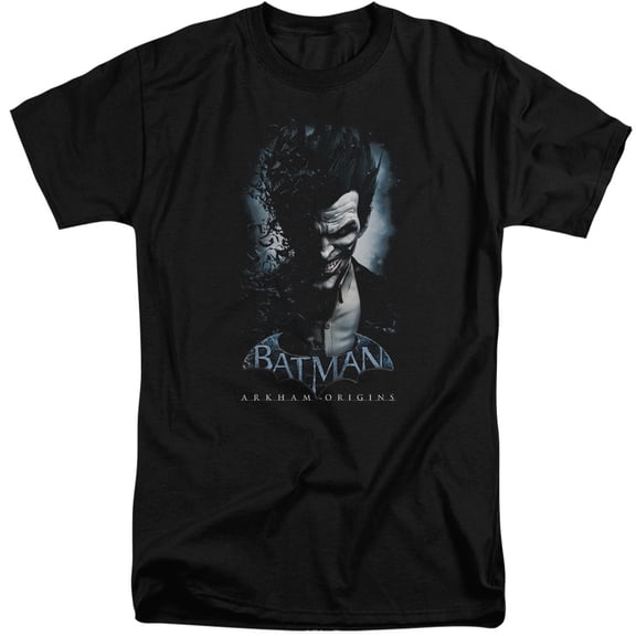 Batman Arkham Origins - Joker - Tall Fit Short Sleeve Shirt - X-Large