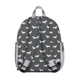 thumbnail image 3 of Dachshund Backpack Backpack for School,Cute School Bag,Schoolbag with Adjustable Shoulder Straps & Padded Back,13.8"x11.4"x6", 3 of 6