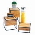 thumbnail image 1 of Cal Mil 3562-3-99 Madera Industrial Riser - 8 x 8 x 3.375 in., 1 of 2