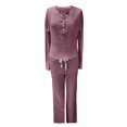 thumbnail image 5 of BILIKEYU Women's 2 Piece Sets Matching Suits Pajamas, Lounge Sets for Women, Womens Sweatsuits 2 Piece Set, Womens Pajamas, 5 of 5