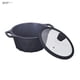 thumbnail image 4 of Batería de cocina Kochstelle Serenity Negro Antiadherente Granito 9 piezas, 4 of 15