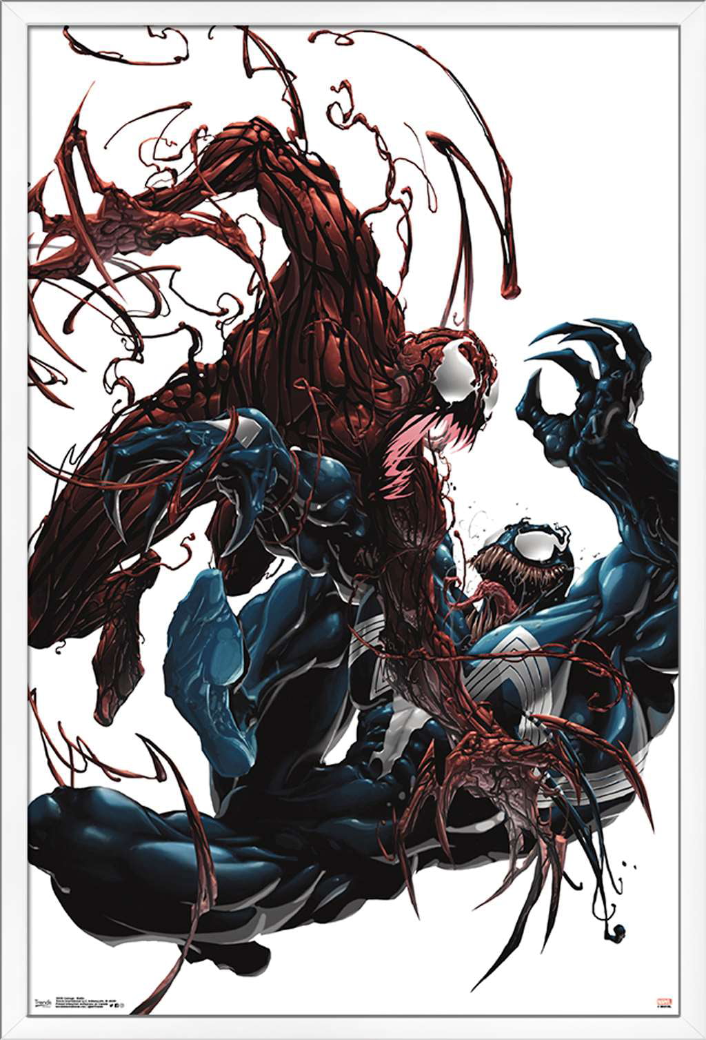 Marvel Comics Carnage Battle Poster