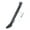 Black, variant on Huhudde Upgraded Motorcycle Kickstand Universal Aluminum Alloy Motorcycle Adjustable Kickstand Foot Side Stand Quick Fixing