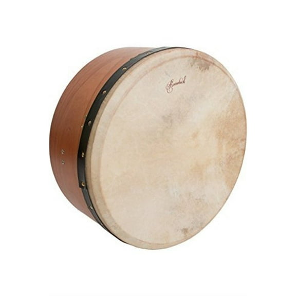 16" Red Cedar Deep Bodhran Drum - Single Bar