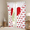 thumbnail image 3 of Manfei Love Heart Print Curtains Pack of 2 (42x84 Each) for Boys Girls,Red White Curtains Blackout,Happy Valentine's Day Bedroom Curtains,Breathable Home Decor, 3 of 6