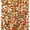 Orange, variant on 9 Pack 72 FT Artificial Flower Garland Fake Roses Vines Silk Flowers