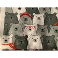 thumbnail image 2 of Twin weighted blanket for child or adult in polar bears, ballerina, cats, or girl power, 8-15 lbs, 2 of 9