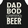 thumbnail image 3 of Instant Message - Dad Bod By Beer  - Men's Jersey Tank Top, 3 of 6
