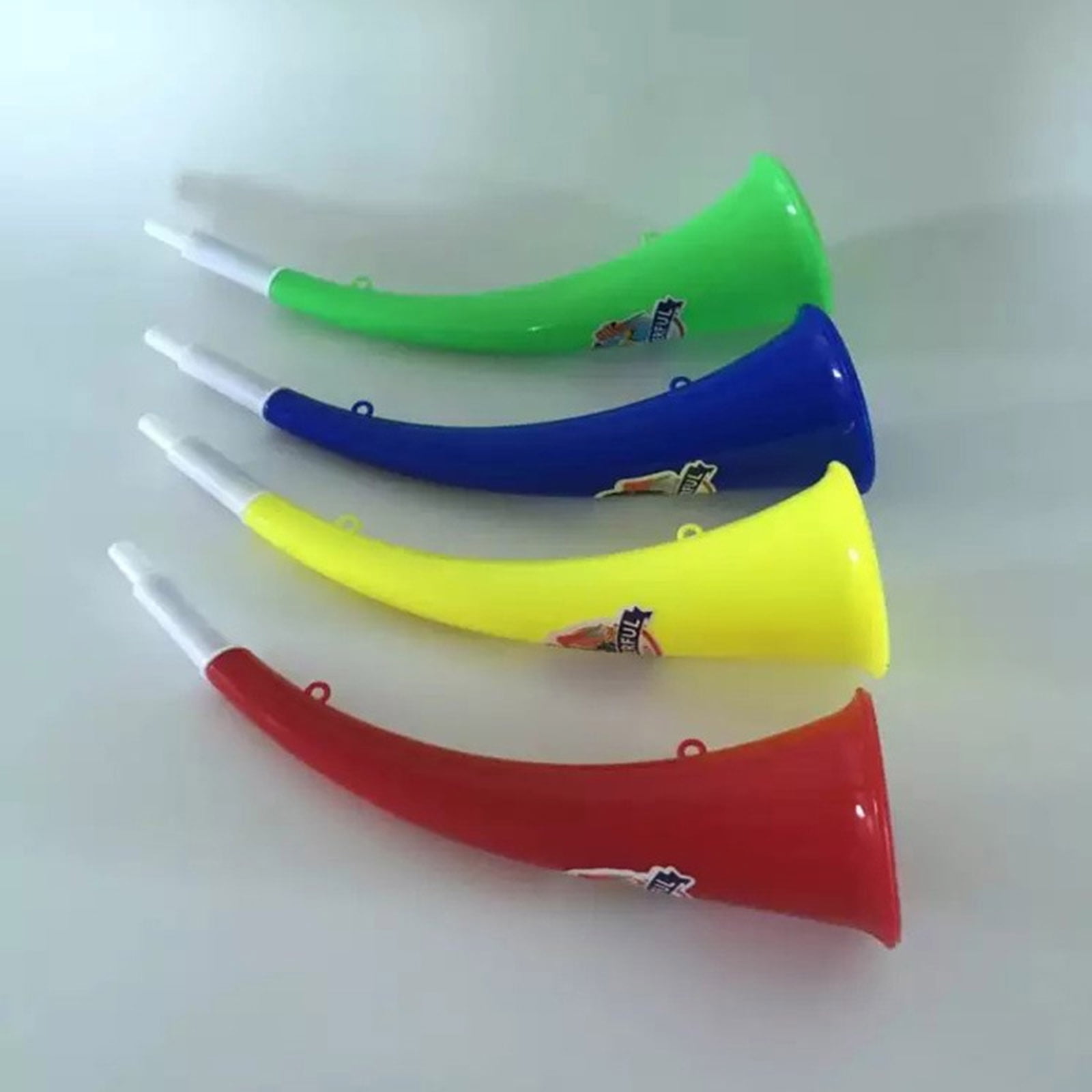 Colorful Plastic Football Cheer Party Horn Fan Horn Vuvuzela Kids Trumpet  Toys