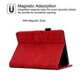 thumbnail image 4 of GSFY Case for All-New 7" Kindle Paperwhite (12th Generation-2024) and Kindle Colorsoft Signature Edition 2024, Smart Premium PU Leather Wallet Stand Protective Shell with Auto Sleep Wake, Red, 4 of 7