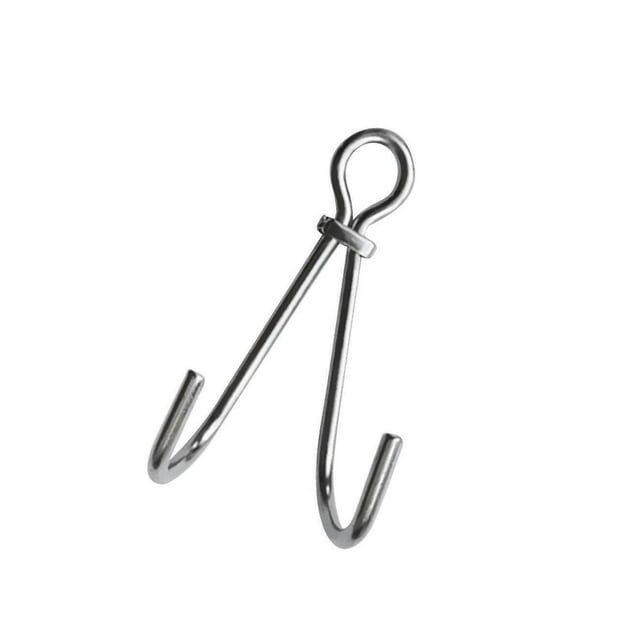 316 Accessoires de Plongée Sous-Marine en Acier Inoxydable Double Crochet Accessoires de Plongée Double Crochet Courant / Dérive Récif de Plongée Double Crochet 13,5 Cm