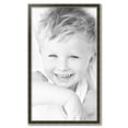 thumbnail image 2 of ArtToFrames 25" x 43" Black Panel With Silver Lip Picture Frame, 25x43 inch Multi Wood Poster Frame (WOM-5093),  Pack, 2 of 7