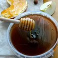 thumbnail image 3 of Wooden Honey Mixing Stirrer 3Pcs Mini Honey Dipper Sticks Honey Spoon, 3 of 4