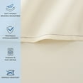 thumbnail image 2 of Host & Home Flat Sheets (Pack of 6), Brushed Microfiber Hypoallergenic Bedding - Queen - Ivory, 2 of 8