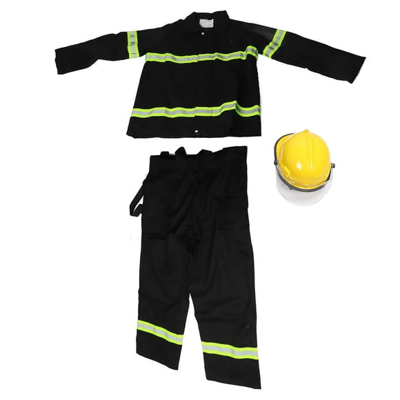 Flame Retardant Safety Suit, Flame Resistant FR High Toughness Safety Workwear for Men Women, Heat Thermal Insulation HAZMAT Coverall with Markings