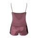 thumbnail image 4 of Gibobby Pijamas para mujer Encaje Encaje Mujer Traje Ropa de dormir Ropa de dormir Lencería Sexy Mujer Trajes y conjuntos(Rosa,XL), 4 of 5