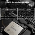 thumbnail image 2 of Interfaz de mezclador de sonido para DJ BOMGE de 4 canales con MP3 USB Bluetooth, 2 of 9