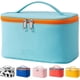 thumbnail image 1 of Makeup Bag Portable Travel Cosmetic Bag for Women, Beauty Zipper Makeup Organizer PU Leather Washable Waterproof, 1 of 4