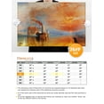thumbnail image 7 of DECORARTS -The Fighting Temeraire by William Turner, The World Classic Art Reproductions. Giclee Canvas Prints Wall Art for Home Decor 30x20"x1.5", 7 of 7