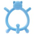 thumbnail image 1 of Pigeon - Cat Silicone Teether for Sipping (Blue), 1 of 4
