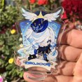 thumbnail image 5 of Genshin Impact Furina Fontaine llavero anime juego mochila colgante figura acrílica accesorio insignia, 5 of 5