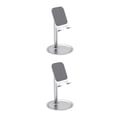 thumbnail image 2 of Destyer 1/2/3/5 Réglable Support de Support de Téléphone Portable Support de Bureau Support Portable Argent 2PCS, 2 of 6
