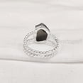thumbnail image 6 of Natural Smoky Quartz Ring, Rough Quartz Gemstone Ring, Birthstone, Twisted Dual Band, 925 Sterling Silver, Womens Ring, Christmas, Thanksgiving, Handmade, Statement Jewelry, Rough Gemstone Jewelry, 6 of 6