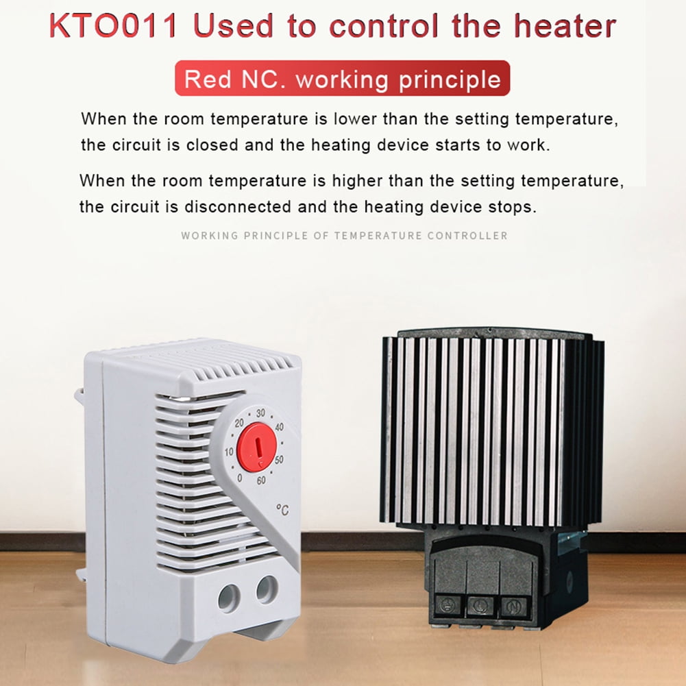 Termostato bimetalico compacto KTO011 KTS011 controlador de temperatura mecanico Normal apertura Ehuebsd y cierre KTO 11 KTS 60 C Bodega Aurrera en linea