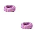 thumbnail image 4 of Minnieouse Bandas para el cabello Pajarita de cara Coral Fleece Diadema Accesorios de estilo Yoga Type8 NO8, 4 of 6
