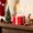 D, variant on LED Crystal Christmas Tree Night Light, Glowing Mini Christmas Tree Lamp, Transparent Glitter Xmas Decorative Ornament