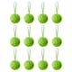 thumbnail image 2 of 12 piezas de adornos navideños peludos de bolas de elfo peludo para árbol de Navidad Pelaje largo, 2 of 9