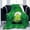 St. Patrick''s Day Irish Gnome With Clover 5, variant on Super Soft Cozy Flannel Fleece Blanket for All Seasons St Patrick S Day Clover Lightweight Throw Blanket for Bed/Couch/Sofa/Camping- Green Lucky Shamrocks Irish Clover 50"X40"