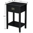 thumbnail image 6 of VECELO 3-Piece Bedroom Sets Metal Bed Frame and 2 Nightstand, 6 of 8