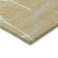 thumbnail image 4 of Addison Rugs Chantille Indoor/Outdoor Transitional Squares Gold Washable Runner Rug, 2'3" x 7'6", 4 of 6