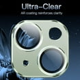thumbnail image 6 of JETech Camera Lens Protector for iPhone 15 6.1-Inch and iPhone 15 Plus 6.7-Inch, Full Coverage 9H Tempered Glass Ring Cover, Matte Metal Plate, Case Friendly, 1-Pack (Green), 6 of 7