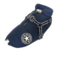 thumbnail image 1 of Large Pet Dog Jacket With Harness Winter Warm Dog Clothes Waterproof, 1 of 4