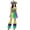 Green, variant on MAIHAN-Mardi Gras Outfit for Women - 4pc Three Color Purple Yellow Green Party Dress Accessory Set for Women Disco Carnival Party for Carnival & Stage Performance(Green)