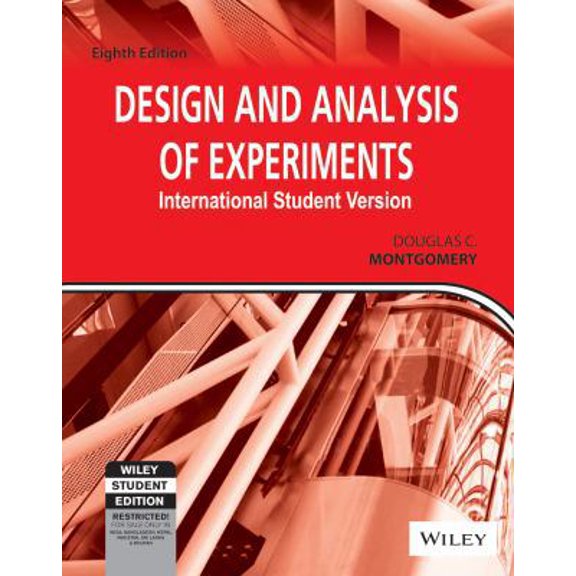Pre-Owned Wiley India Design and Analysis of Experiments (Paperback) 8126540508 9788126540501