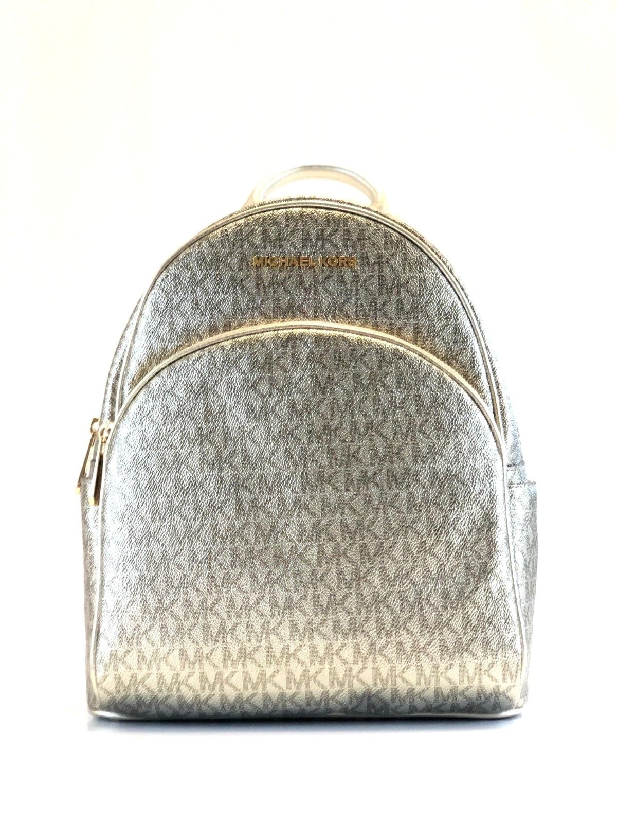 michael kors gold backpack