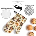 thumbnail image 3 of Cauagu Autumn Vintage Print Oven Mitts and Pot Holders 4 pcs Set,Extra Thicken Long Kitchen Oven Glove Potholders BBQ Gloves-Oven Mitts and Pot Holders(11 Inch), 3 of 6