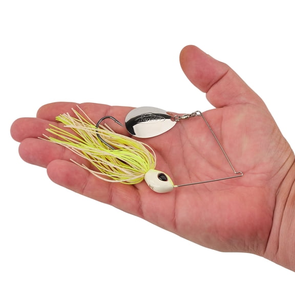 Berkley Power® Blade Standard, Spinnerbaits, White Chartreuse/Silver (1 Count)