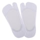 thumbnail image 4 of Calcetines Invisibles para Mujer Sunnimix Corte Bajo Antideslizante para Sandalias Planas Blanco, 4 of 8