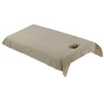 thumbnail image 3 of tredstone Housse de Table de Massage en Coton Réutilisable et Lavable, Acupuncture, Khaki, 3 of 5