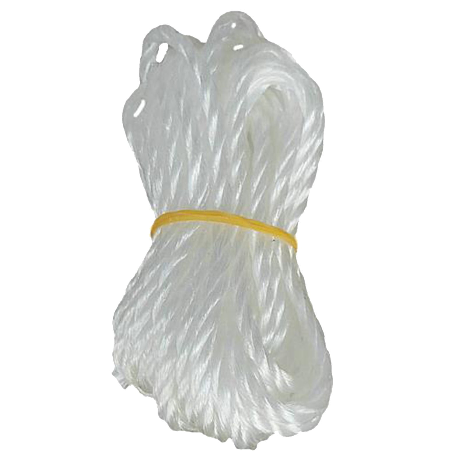 Lehigh 1/4-in x 100-ft White Twisted Nylon Rope in the Packaged Rope  department at