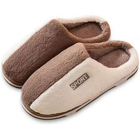 

shuwee Slippers for Women Fuzzy Fluffy Memory Foam House Warm Slippers Slip On Indoor Outdoor Breathable Womens Slippers
