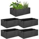 thumbnail image 1 of Pack Rectangular Growing Bags with Handles Square Raised Planting Containers Square Aeration Fabric Growing Bags for Flowers, 1 of 5