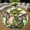 Baby Dragon, variant on Circle Area Rug, Village Washable Non-Slip Floor Carpet, Soft Rug for Living Room Bedroom Decor 24 Inch