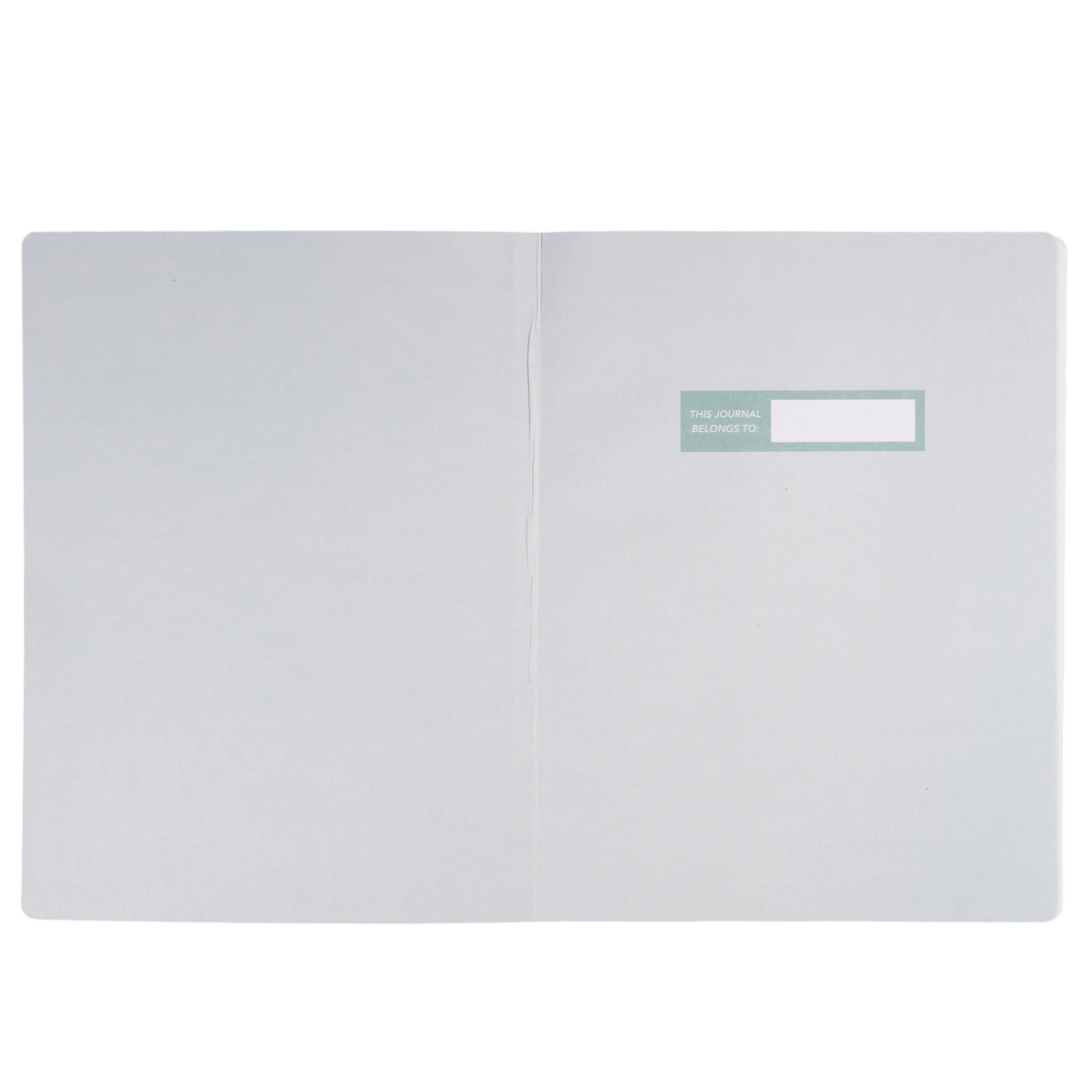(3 pack) Ecokind by U Style Softcover 6” x 8” Journal, 80 Sheets, Happy Flower