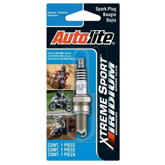 Autolite XS65DP Iridium Powersports Spark Plug - Display Pack